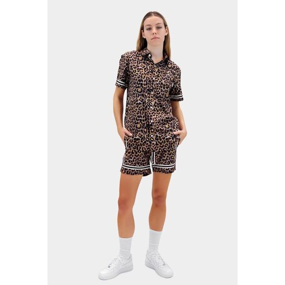 Mavrans Leopard Print Shirt – Unisex, UPF 50, 4-Way Stretch, Limited Edition - Picture 1 of 15